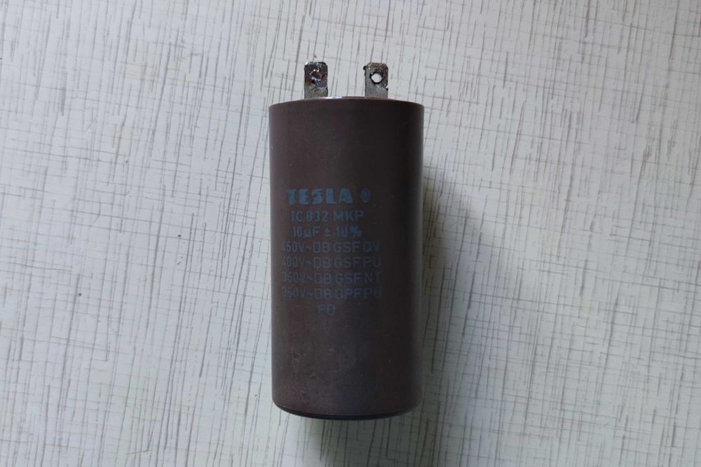 Конденсатор высоковольтный TESLA TC 832 MKP 10мкФ 450В