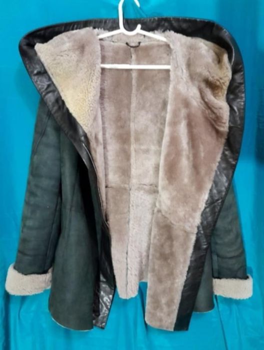 шуба дублянка косуха авіатор куртка зимняя бомбер натуральная