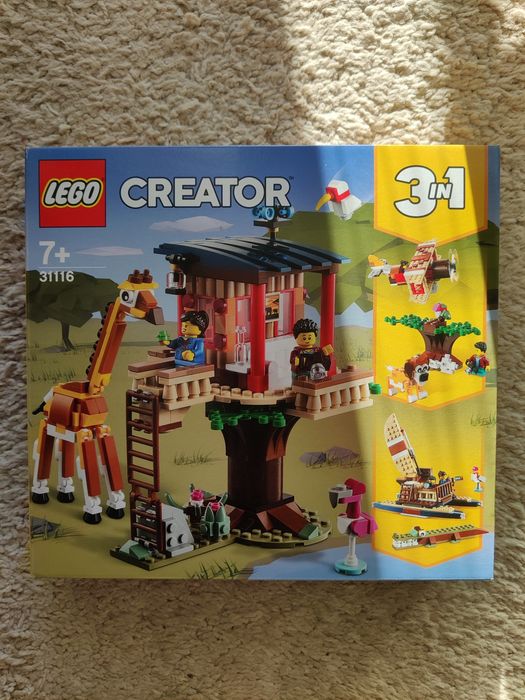 Lego Creator 31116 Domek na drzewie na safari