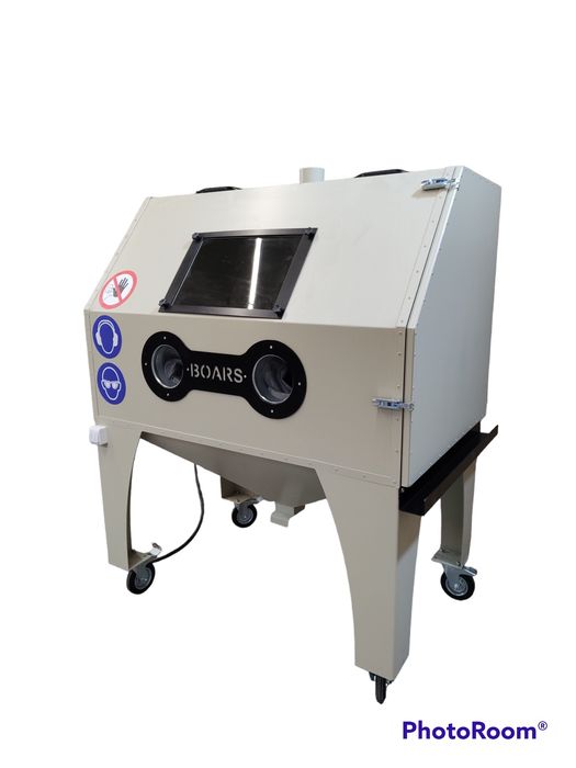 Kabina do piaskowania 1500l / Piaskarka kabinowa