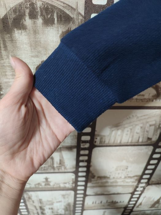 Синій реглан теплий