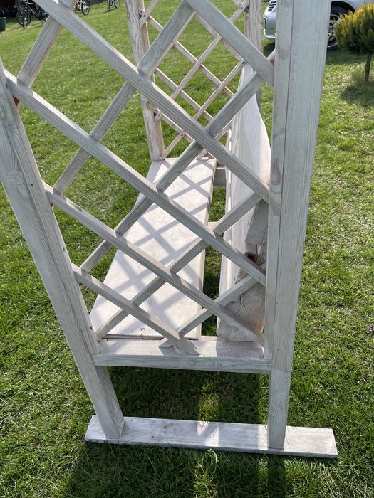 Pergola ławka ogrodowa