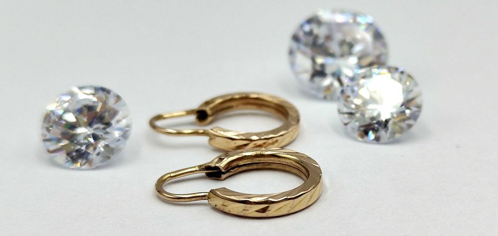 Klasyczne eleganckie i ponadczasowe Złote kolczyki kółka próba 585