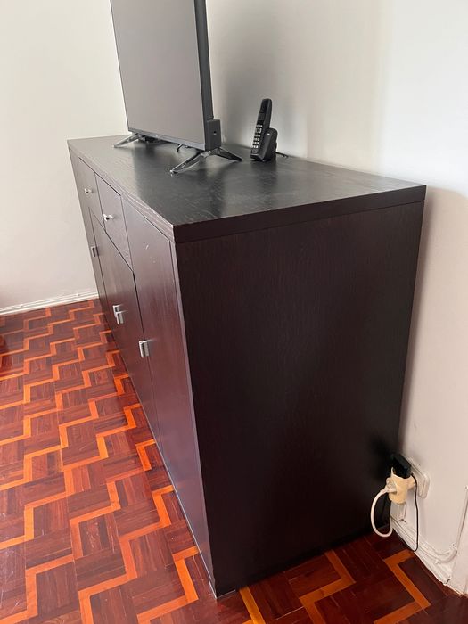 Móvel para tv em wenge
