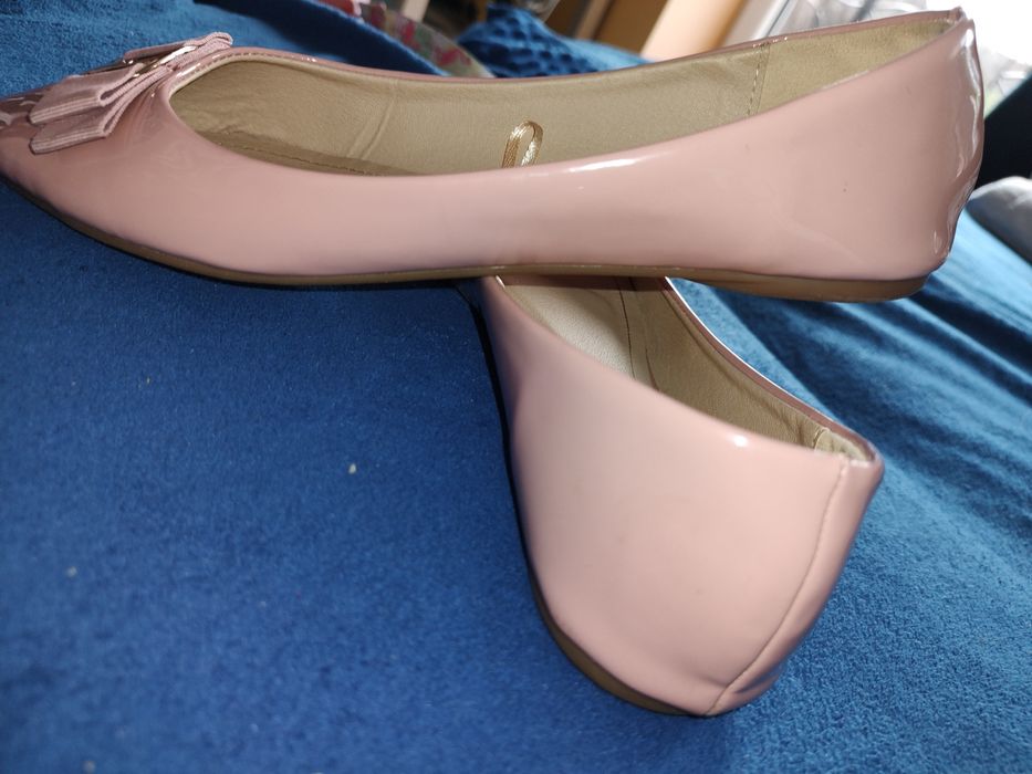 Baleriny różowe Tom&Rose rozmiar 40