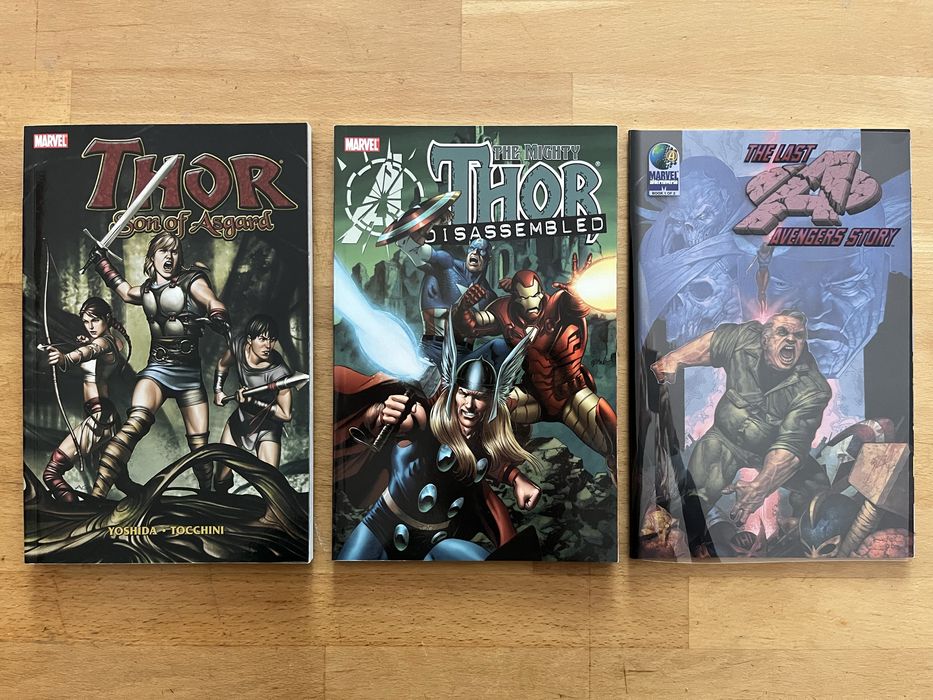 Avengers Diasassembled Thor + Son of Asgard + The Last Avengers Story