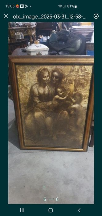 Quadro de  Leonardo da Vinci - Réplica