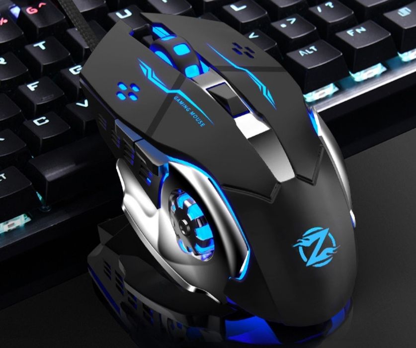 Мышь игровая RGB‼️Led USB Zornwee Z32 3200 DPI в подарочной коробке