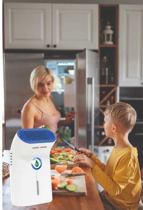 PureFridge-Purificador de Ar p/Frigorífico | Mantém Alimentos Frescos