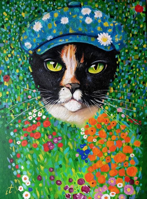 Arte exclusiva, pintura sobre tela