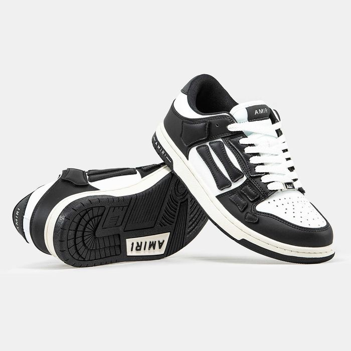 Кросівки Amiri Skeleton Black White premium