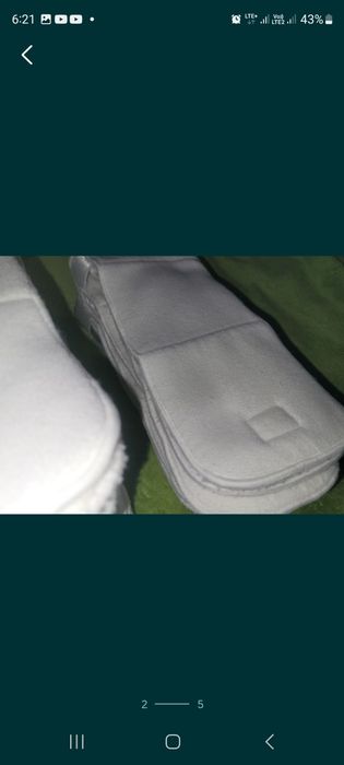 Milovia r L 16szt wkłady sucha pupa mikrofibra wielorazowe