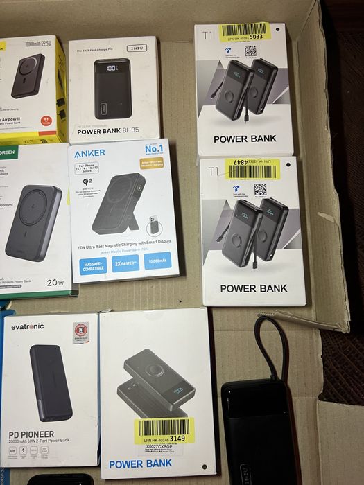Повербанки Baseus INIU Ugreen PD Pioneer Anker  Power Bank