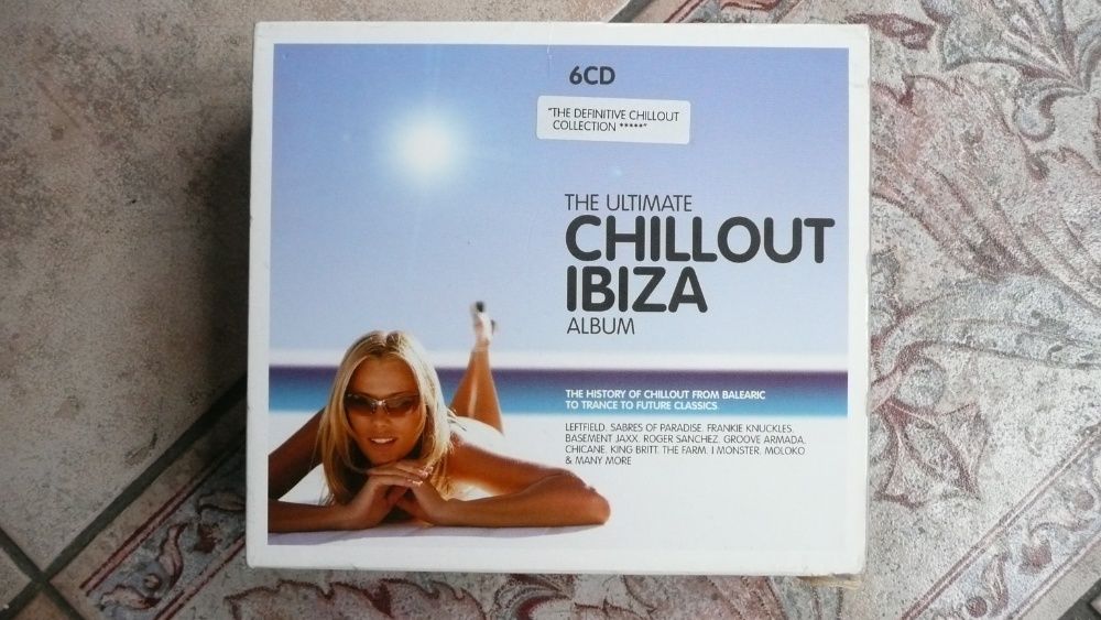 IBIZA CHILLOUT 6cd płyty kompaktowe składanka
