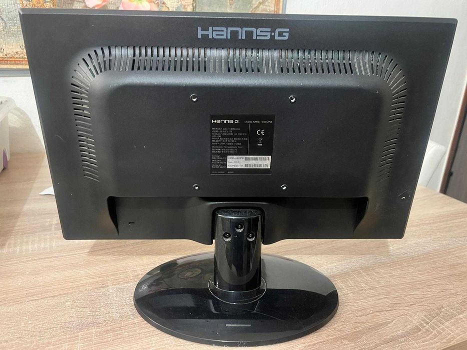 Monitor HannsPree 18.5" HE195ANB Vga Preto