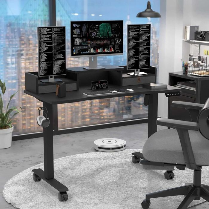 Nowe biurko elektryczne / blat / stół / 120x60cm / BEXEVUE !A1769!