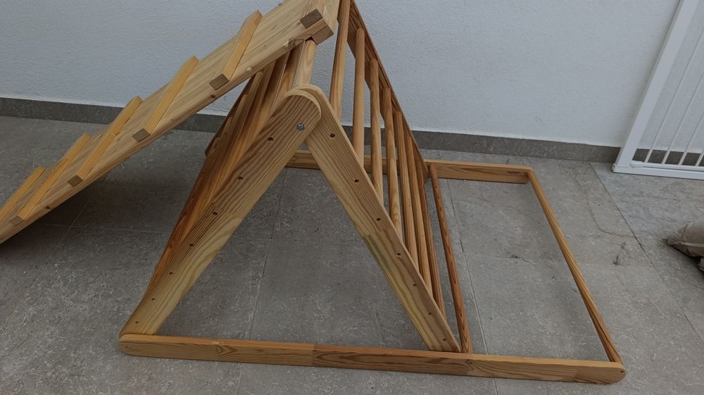 Montessori Rocket + Triângulo de aprendizagem com pranchas