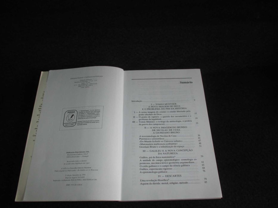 Livros História da Filosofia François Châtelet 2 Volumes