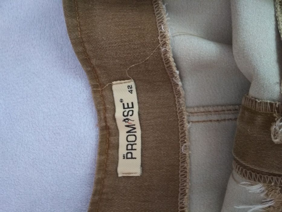 юбка коричневая стрейч