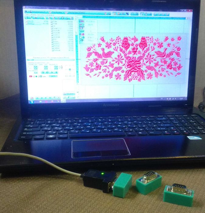 Картридж вышивальной приставки машины Delta Professional