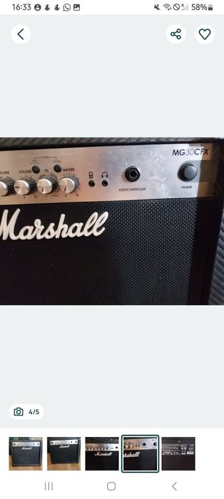 Wzmacniacz Marshall MG30CFX