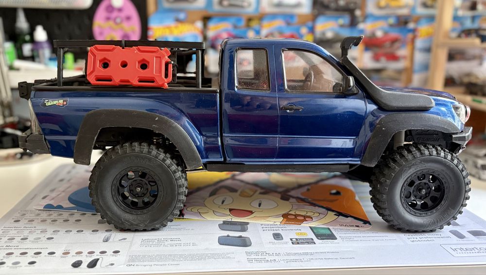 Model  RC Toyota Tacoma skala 1/10