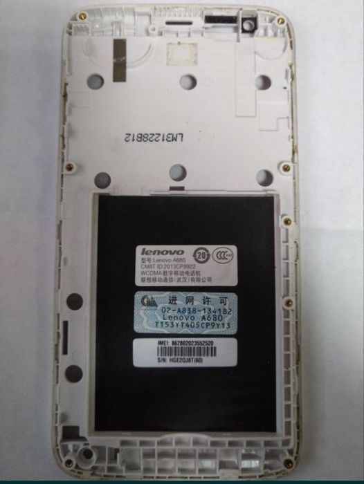 Телефон Lenovo A680 оригінал, рамка, корпус