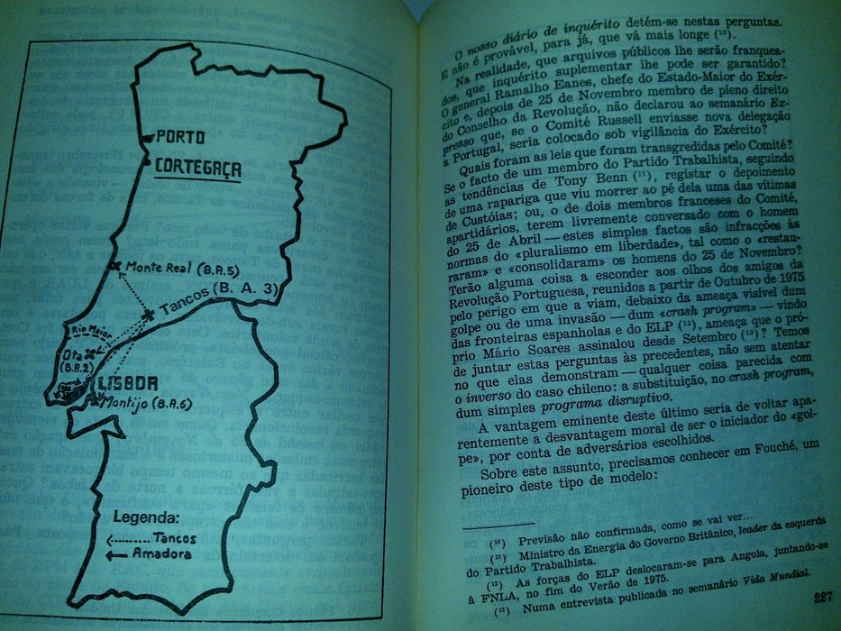 o portugal de otelo (jean pierre faye) 1ª edição 1977 livro