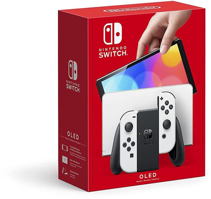 *USADO 5 VEZES!* Nintendo Switch OLED Branca + Pokemon Legends Arceus
