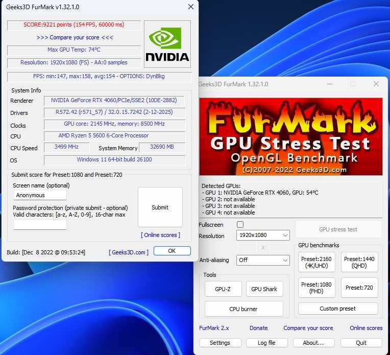 Komputer gamingowy! R5 5600/RTX 4060/RAM 32