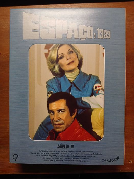 6 DVDs da Série ESPAÇO 1999 de 1976 Volume 2 (24 episódios)  Legendas em português. Usado em bom estado