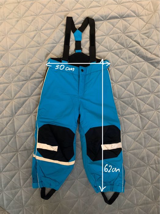 Spodnie narciarskie, dziecięce