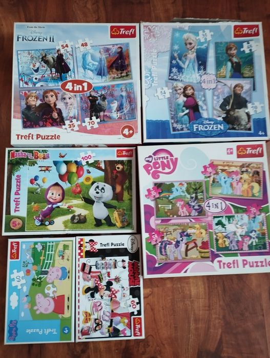 Puzzle dla dziewczynki