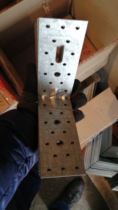 Кутики 150х150х65 монтажні покрівельні. Пластини. Власне виробництво.