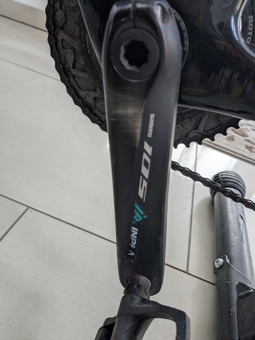Pomiar mocy inpeak shimano 105 r7000, długość 172,5mm
