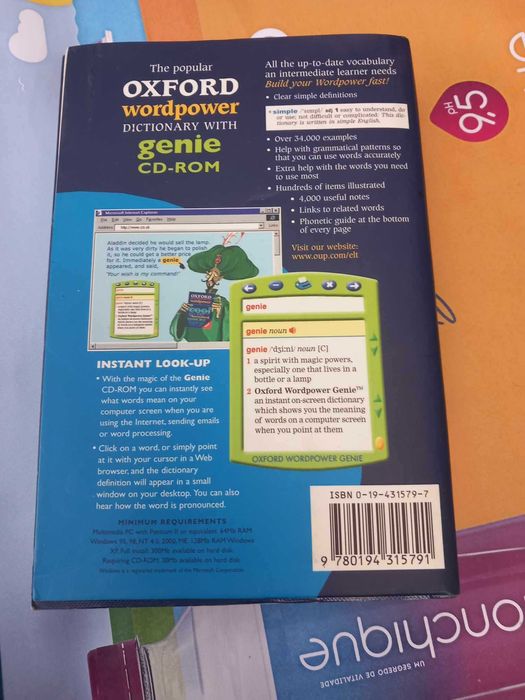 Dicionário inglês OXFORD