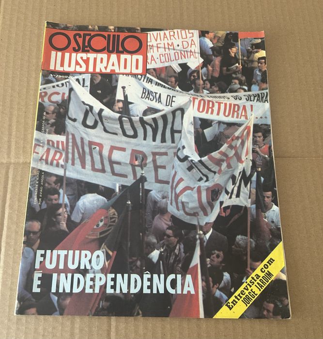 Revista Século ilustrado 1974 Futuro e Independência