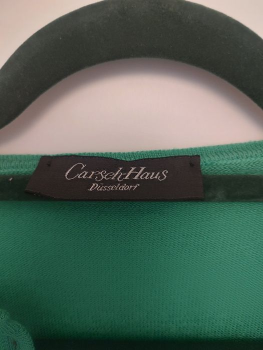 Elegancki kardigan Carsch-Haus Düsseldorf wykonany w 100% z extrafine