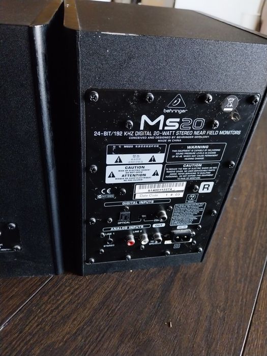 Monitory Behringer ms20 Ługi • OLX.pl