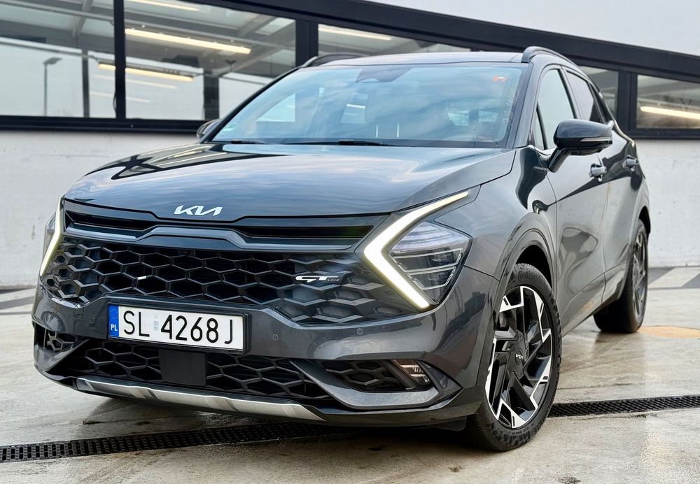 Kia Sportage GT*2022r*AWD*1.6 180HP*PB*TotalFull*Panorama*Wentyle*360*Bezwypadek