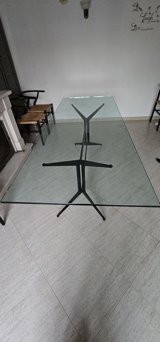 Mesa sala em vidro