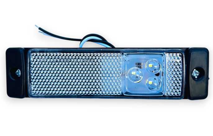 Lampa obrysowa LED - obrysówka - długa ładnie świeci - 12/24V - Ol-Mot Kutno