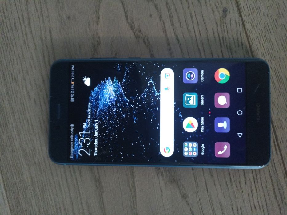 Telefon huawei p10 lite niebieski
