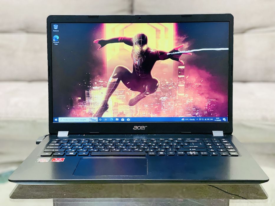 Acer /FHD/ Ryzen 5 3500U/3.7 GHz/8 ГБ/SSD+HDD/RX Vega 8/2 ГБ