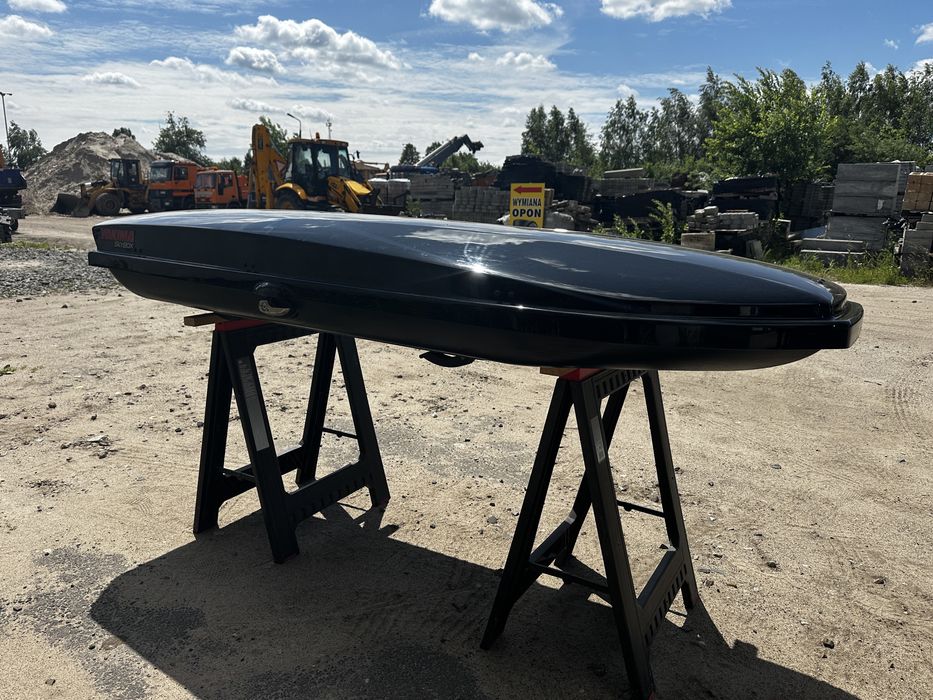 Yakima SkyBox LoPro bagażnik/box/kufer dachowy 234x90x29 cm dwustronny