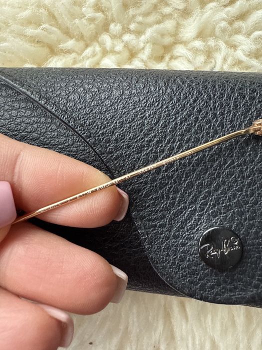 Okulary ray ban aviator ombre