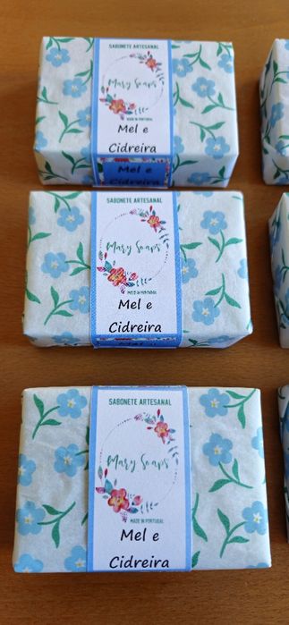 Sabonete Artesanal/Natural de Mel e Cidreira