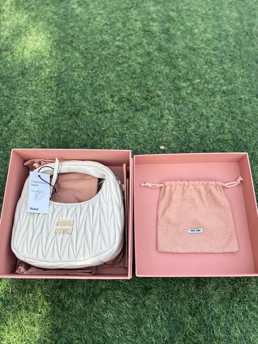 bolsa miu miu wander jobo beje