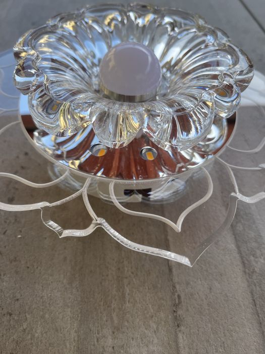 Lampa LED plafon kwiat