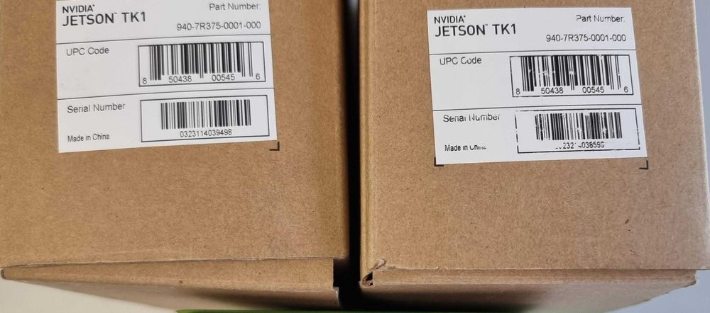 2 Kits da NVidia para desenvolvimento